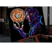 Картина по номерам со светящейся краской Доктор Стрэндж