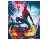 Алмазная мозаика Человек-Паук, 40х30 см