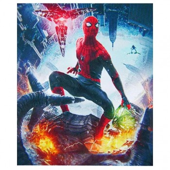 Алмазная мозаика Человек-Паук, 40х30 см
