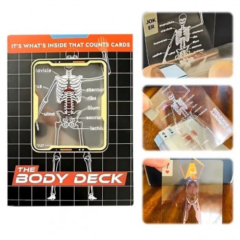 Карты Body Deck Funny Anatomy Poker 