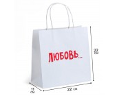 Пакет подарочный «Любовь»