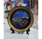 Сувенирная национальная тарелка Baku