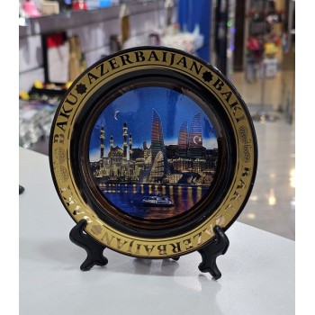 Suvenir milli boşqab Baki