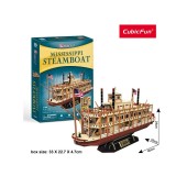3D пазл "Пароход Миссисипи" 