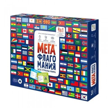 Игра настольная Мегафлагомания с Алиса,200 карточек