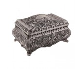 Шкатулка для украшений металлическая