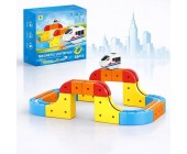 Магнитный трек-конструктор с Поездом