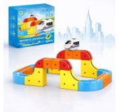 Магнитный трек-конструктор с Поездом