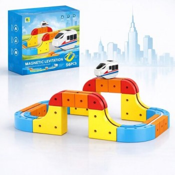 Магнитный трек-конструктор с Поездом