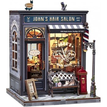Миниатюрный домик конструктор Barbershop