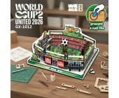2026-cı il Futbol üzrə Dünya Çempionatı stadionunun 3D pazl konstruktoru