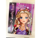 Набор для творчества Юный визажист sketch book