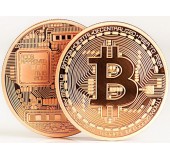 Hədiyyəlik Bitcoin suvenir qəpik 