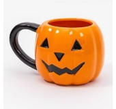 Чашка керамическая тыква на Хэллоуин