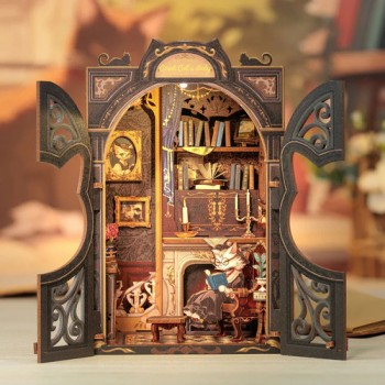 Cat House bookstore - деревянный домик конструктор