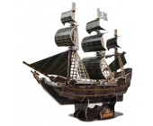 3D pazl Zilipoo Black Beard Ship qəmi konstruktor