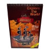3D пазл Zilipoo Black Beard Ship конструктор