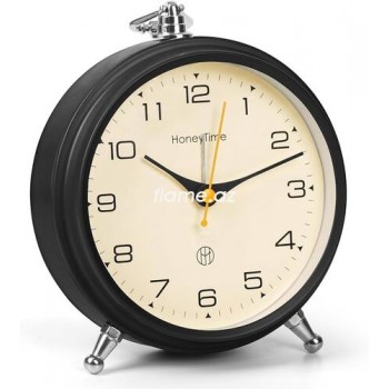 Настольный часы будильник Honeytime аналоговый