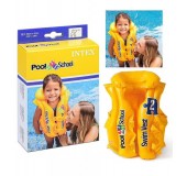 Детский надувной Плавательный жилет INTEX Pool School
