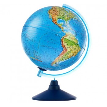 Интерактивный глобус Земли физико-политический