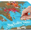 Карта мира со скретч-слоем «Мир в твоих руках»
