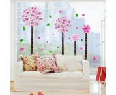 Виниловый стикер "Pink Pandora Flower Tree"