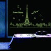 Наклейка фосфорная "Ночной Париж"