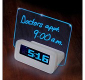 Часы-будильник с LED доской