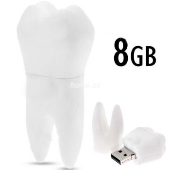 Прикольная USB флешка "Зуб" 14Гб