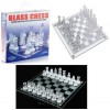 Стеклянные шахматы подарочные 