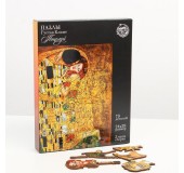Пазл фигурный. Густав Климт «Поцелуй»