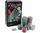 Подарочный Покер, набор для игры ,фишки 100 шт 11.5х19 см