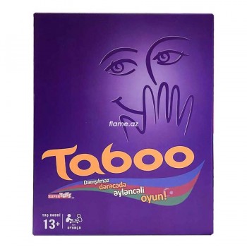 Настольная игра "Табу" на Азербайджанском языке