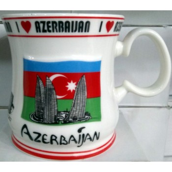 Оригинальная кружка I love Azerbaijan