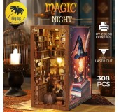 Miniatür BookNook yaratmaq üçün dəst "Magic Night