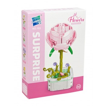 Конструктор Zuanma  Rose A2 104 деталей