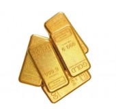 Сувенир золотой слиток 999.9