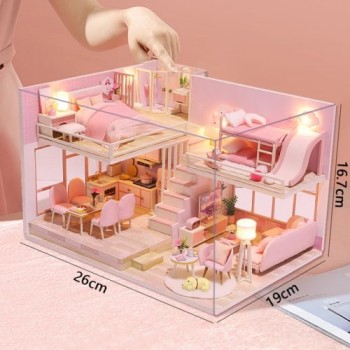 Taxta kukla evi Battoom Doll
