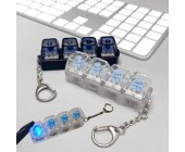 Игрушка-антистресс брелок Клавиатура, пластик,