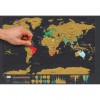 Скретч-карта "Карта мира Black" 