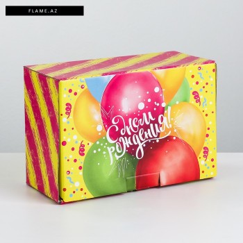 Коробка подарочная «День Рождения»